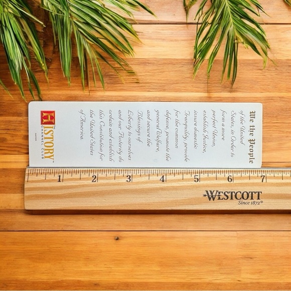 History Channel Club U.S. Presidents Paper Bookmark – We The People - Picture 5 of 7